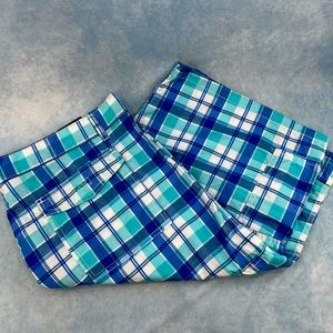 Marx & Dutch Plaid Cargo Shorts 38